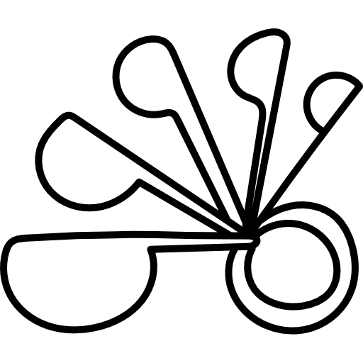 Spoon spoons food and restaurant furniture and household icon