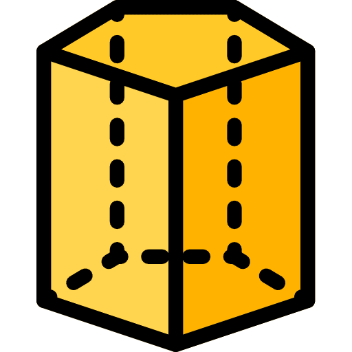 Cylinder shapes and symbols polygonal geometry icon