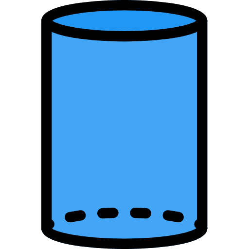 Cylinder shapes shapes and symbols cylinder icon