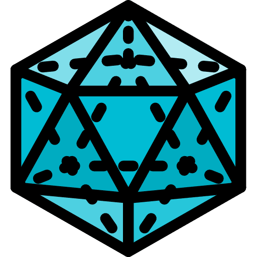 Icosahedron symbols shapes and symbols shapes icon