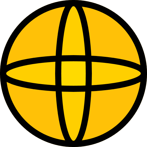 Sphere maths shapes sphere icon