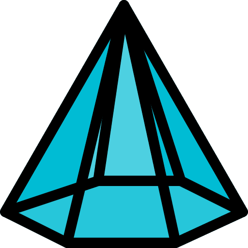 Cone cone interface shapes icon