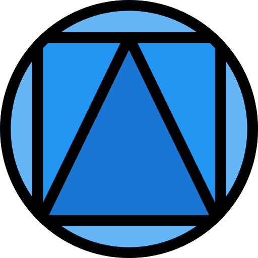 Triangle shapes triangle shapes and symbols icon