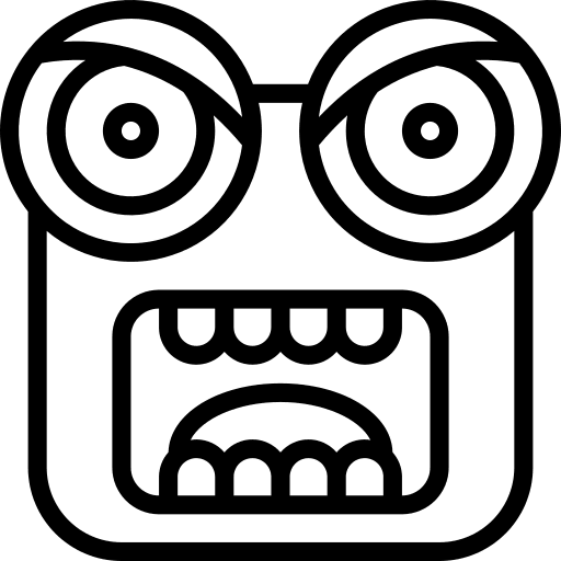 Monster avatar horror halloween icon