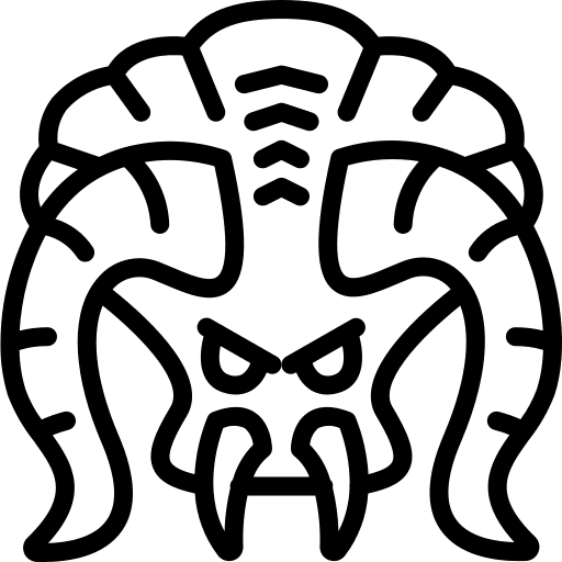 Monster monster halloween terror icon