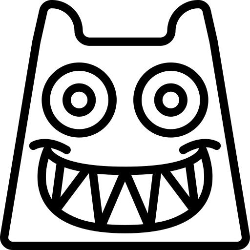 Monster avatar fear scary icon