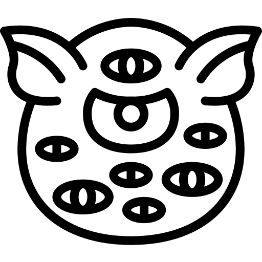 Monster eyes horror monsters icon