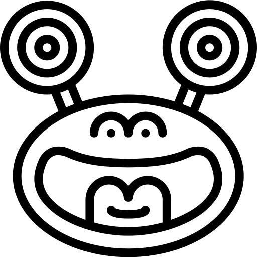 Monster horror avatar terror icon