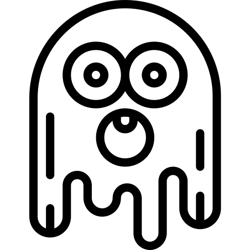 Monster spooky avatar scary icon
