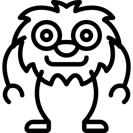 Monster monsters terror halloween icon