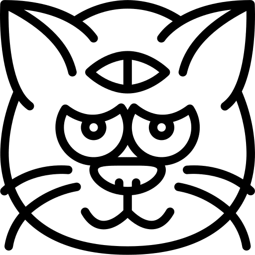 Monster scary avatar terror icon