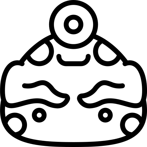 Cyclops monsters scary horror icon