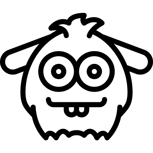 Monster fluffy avatar monsters icon