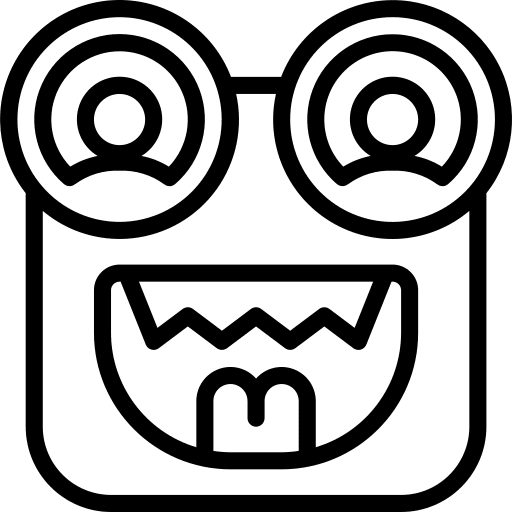 Monster scary avatar miscellaneous icon