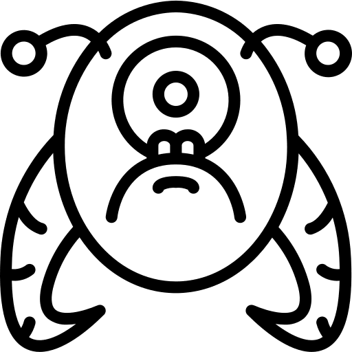 Cyclops halloween terror avatar icon