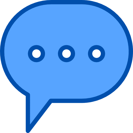 Chat bubble communications interface conversation icon