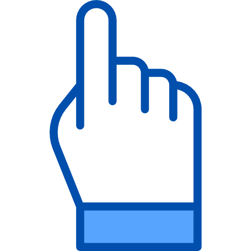 Hand cursor hand cursor pointer hands and gestures icon