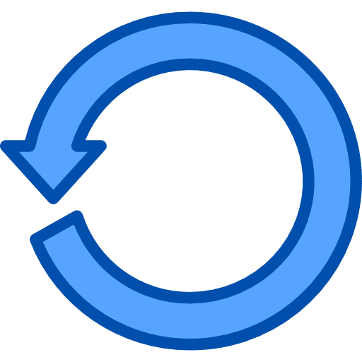 Refresh circular arrow interface reload icon