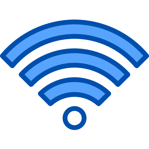 Wifi internet interface technology icon