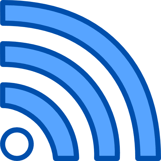 Wifi internet shapes and symbols computer icon