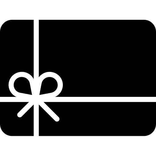 Gift card card gift discount icon