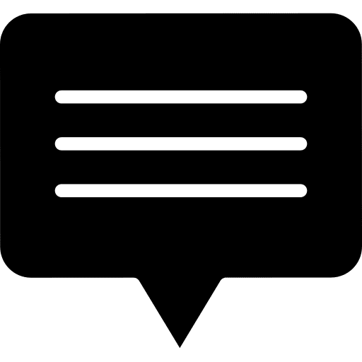 Message communications text commerce and shopping icon