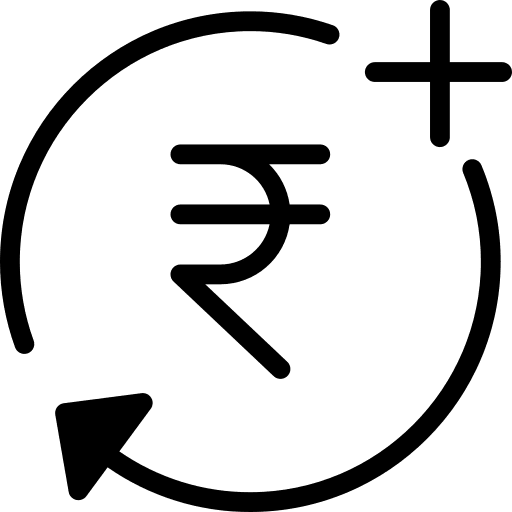 Rupees holder money rupee icon