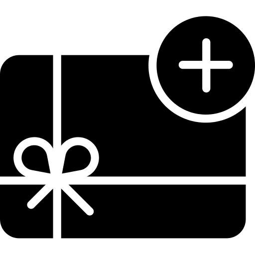 Gift card card voucher gift voucher icon