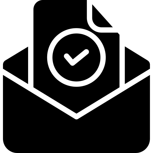 Message communications passed mails icon