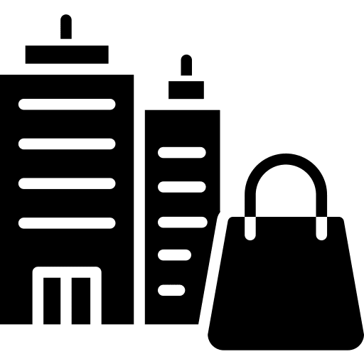 Shopping mall mall commerce shopping mall icon