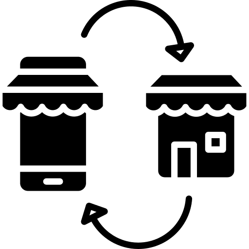 Shopping online coin online shop online payment icon