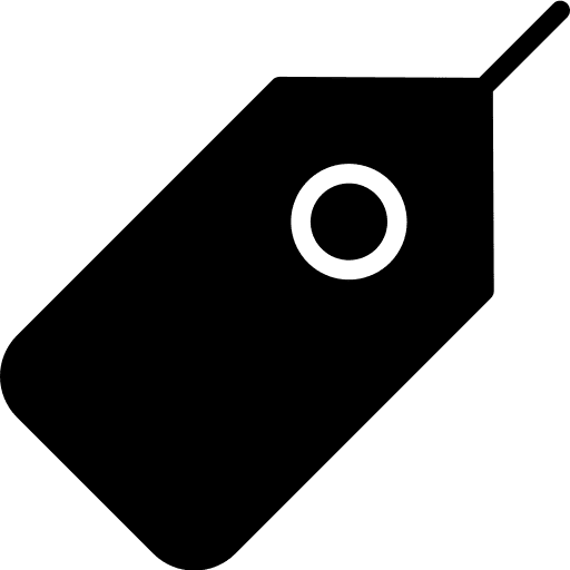 Tag label business ecommerce icon