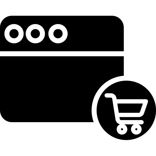 Shopping online marketing online shopping multimedia icon