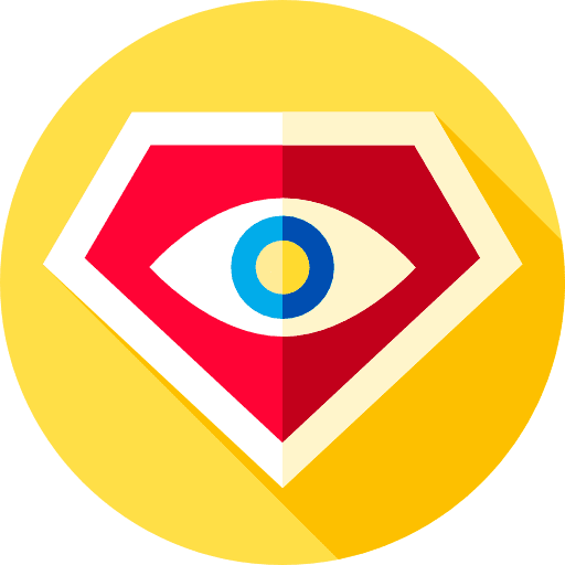 Shield war eye superheroe icon