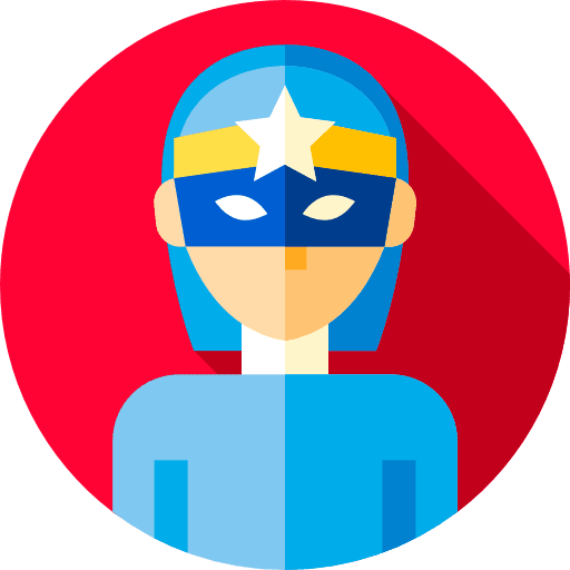 Superhero justice boy superheroe icon