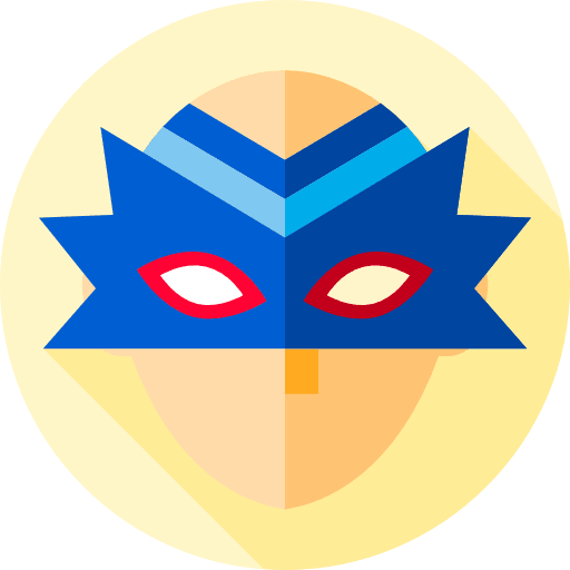 Mask heroe user superhero icon
