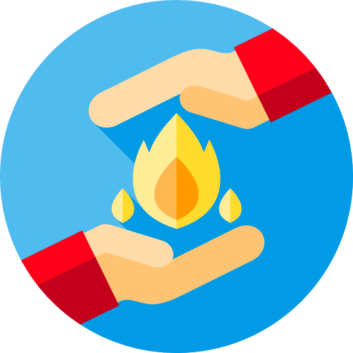 Superpowers hands and gestures hand magic icon