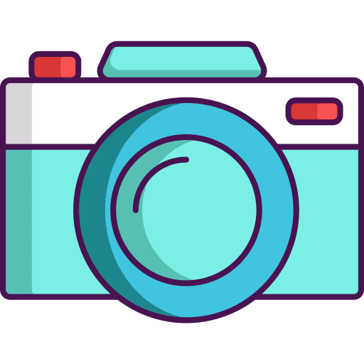 Digital camera picture holidays photograph icon