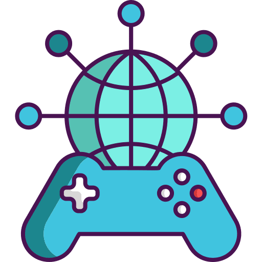 Gameplay entertainment videogames gamer icon