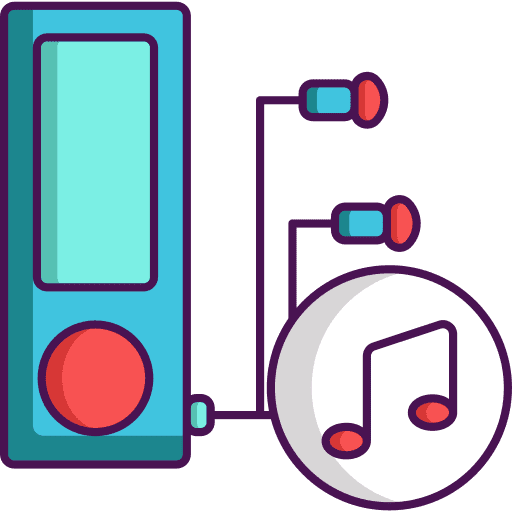 Mp4 mp4 audio music icon