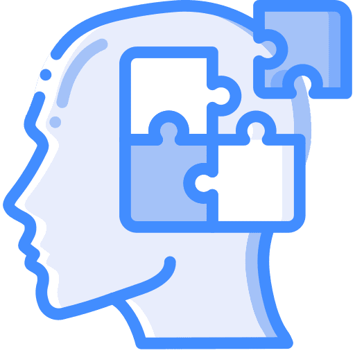 Autism emotion intelligence mind icon