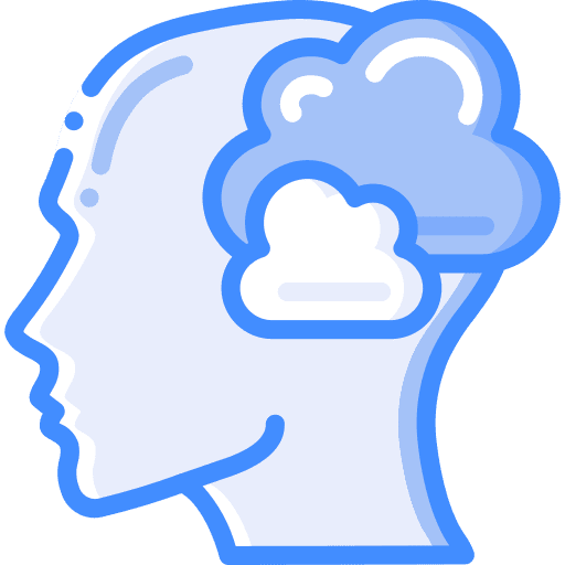 Dreaming intelligence thinking psychology icon