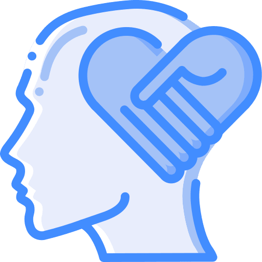 Empathy emotion psychology mind icon