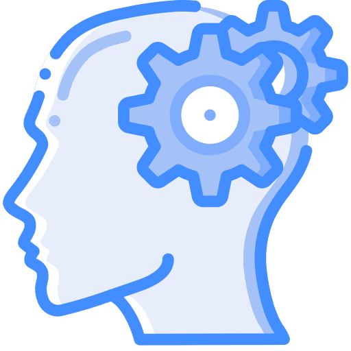 Thinking mind reason psychology icon