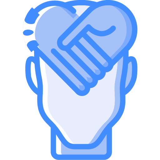 Empathy mind user psychology icon