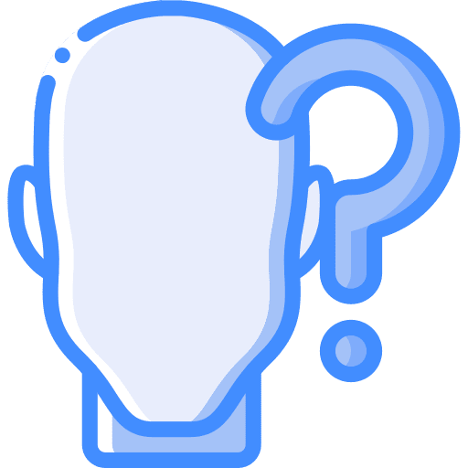 Confusion mind confusion thinking icon