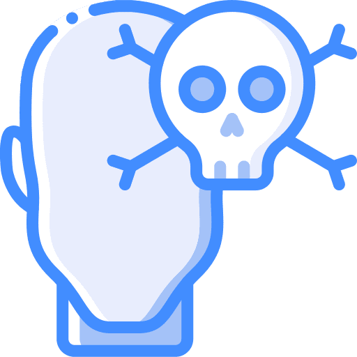 Death thinking emotion user icon
