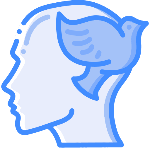 Empathy psychology user thinking icon