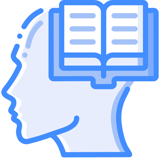 Study intelligence study emotion icon