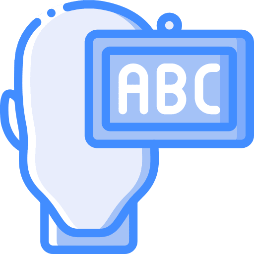 Knowledge brain knowledge user icon